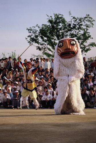 봉산탈춤(출처: 국립민속박물관 아카이브)