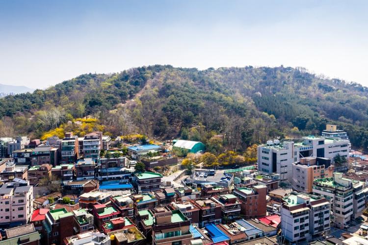 청량근린공원 주변 전경(출처: 서울연구원)