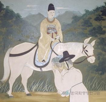영월 보덕사 산신각 단종 영정(출처 : 한국민족문화대백과사전)