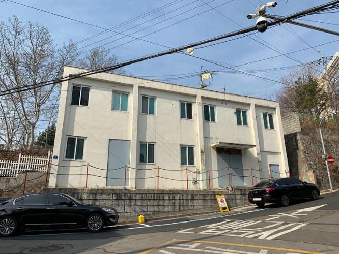 성북1가압장 측면 ⓒ 성북마을아카이브