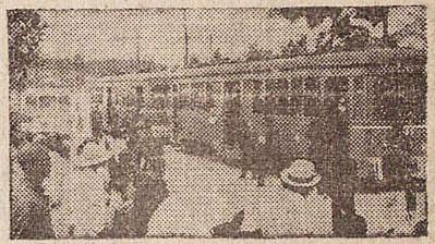 돈암정에 개통된 전차 <출처: 1941년 7월 13일, 『매일신보』>