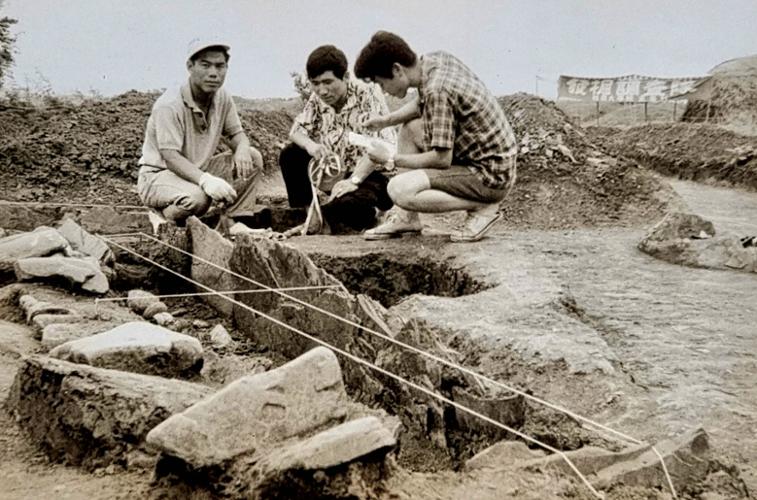 한양대학교 고고학 발굴 현장(©박춘화) 