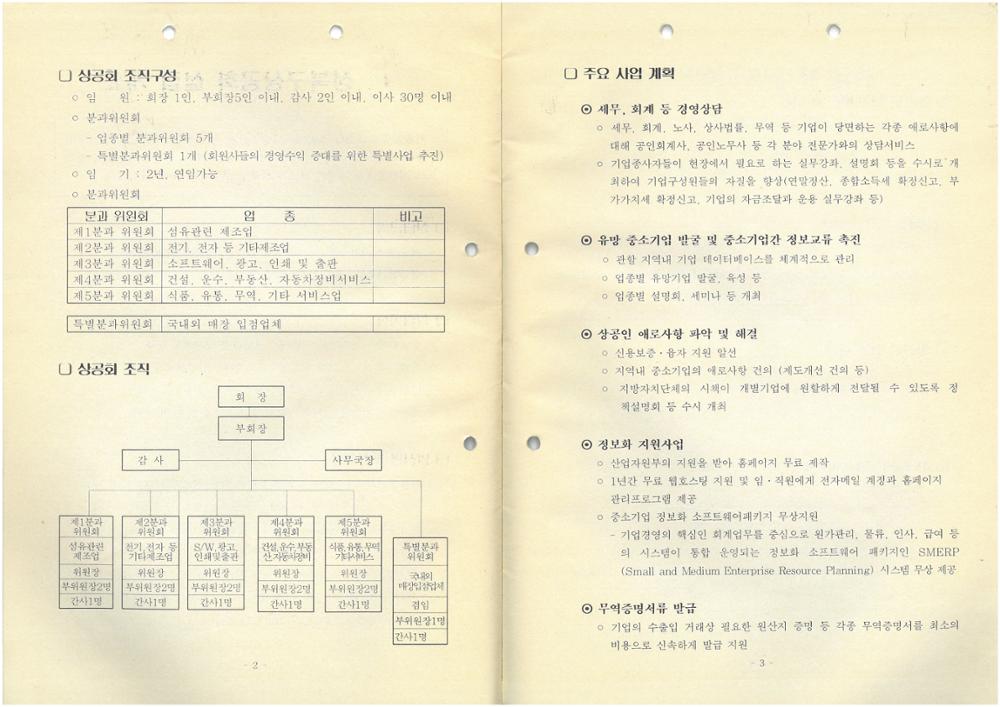 제1회 성북구 민간기록물 수집 공모전_성북구상공회 창립총회 자료집(4)