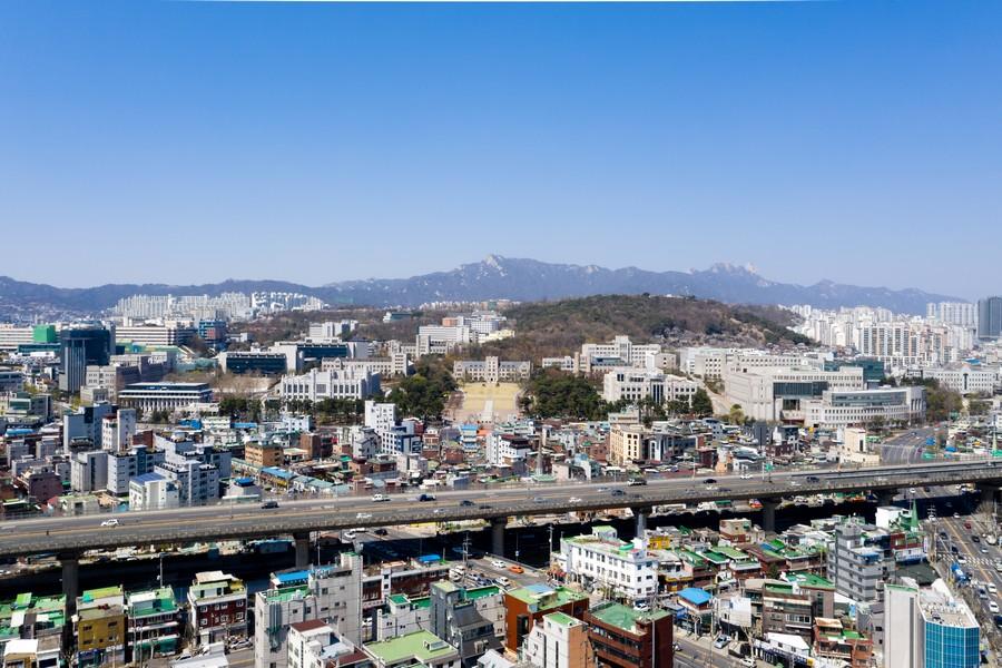 고려대학교  주변 전경