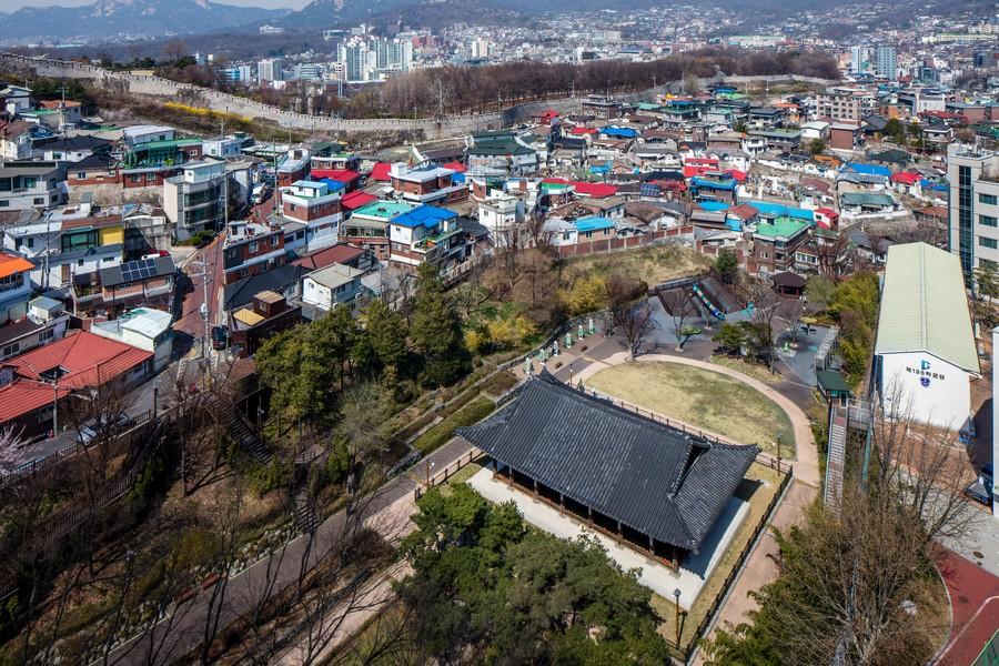 삼군부 총무당 주위 전경