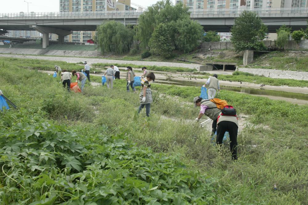 2004 환경의날 중랑천 정화활동 (4)