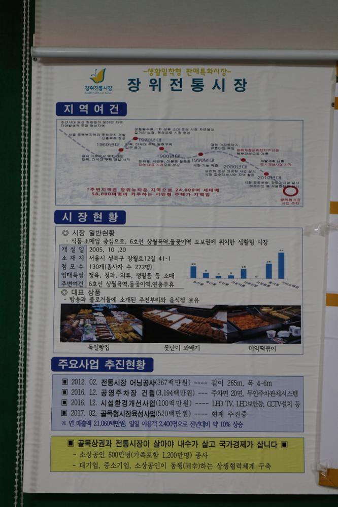 장위전통시장상인회 사업소개(1)