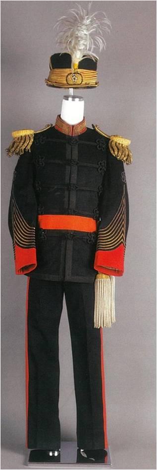 민영환 서구식 군복