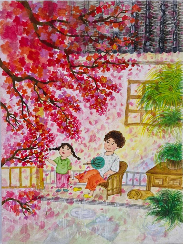 윤문영,  <꽃을 피웠나 봄>