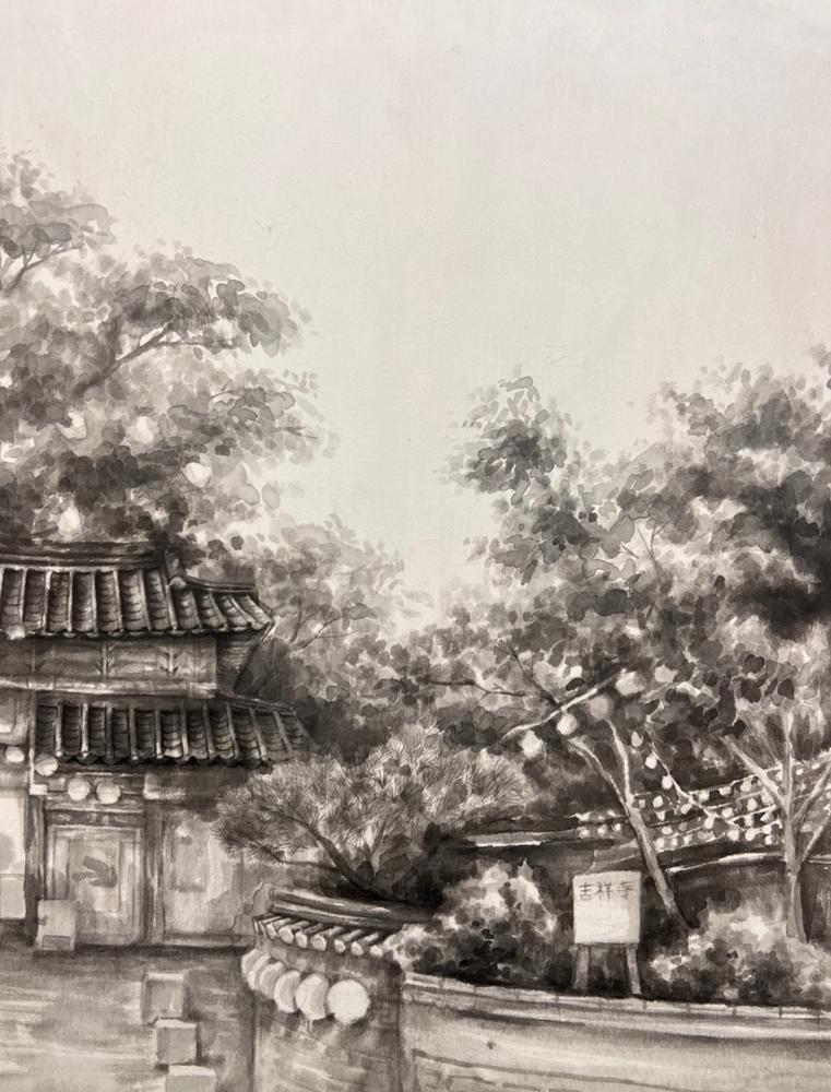 최정원, <춘풍길상(春風吉祥)>