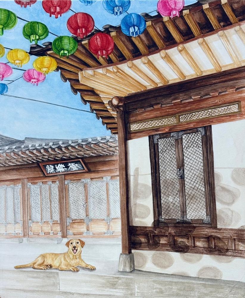 김채림, <성북, 붓 끝에 담다>