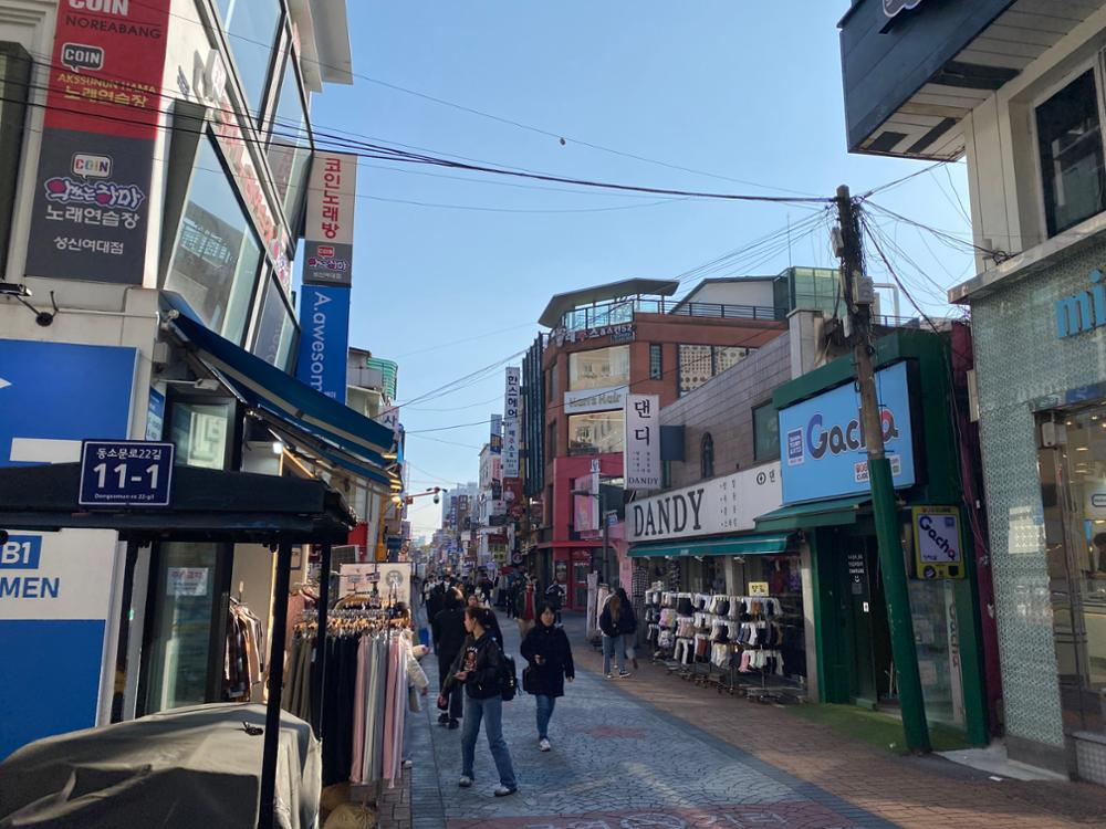 성신여대 로데오거리 전경(3)