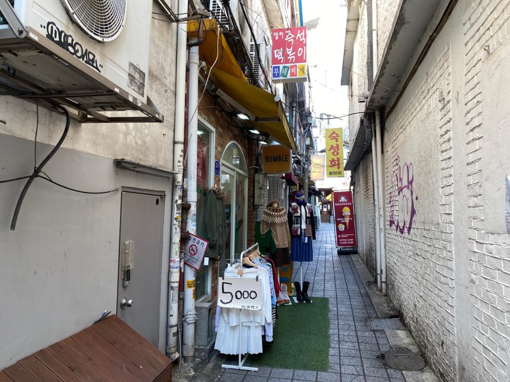 성신여대 로데오거리 골목 상권