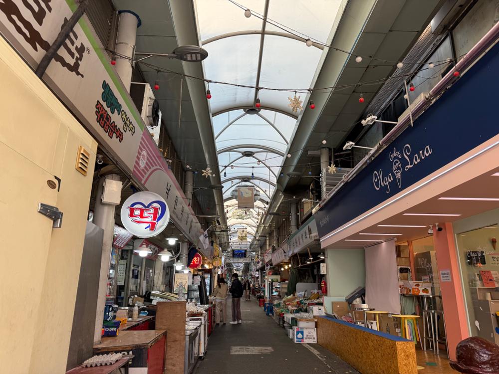  돈암시장 내부 거리(1)