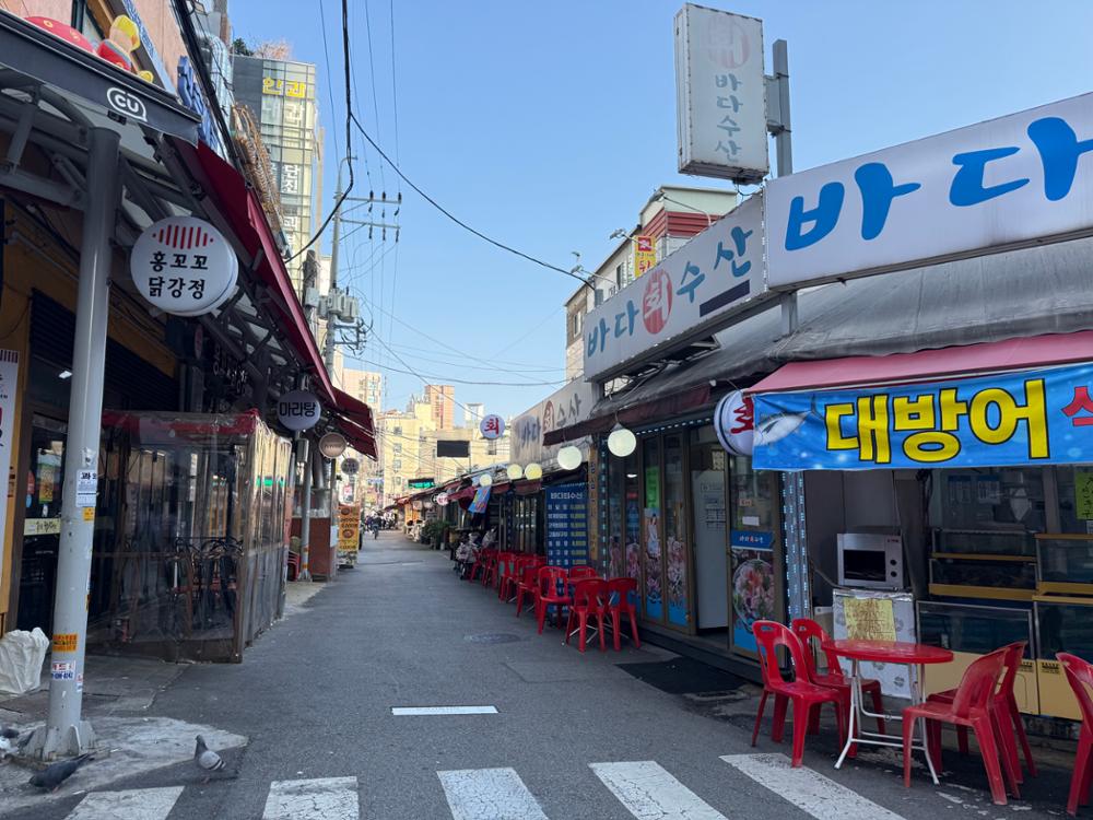  돈암시장 내부 거리(4)