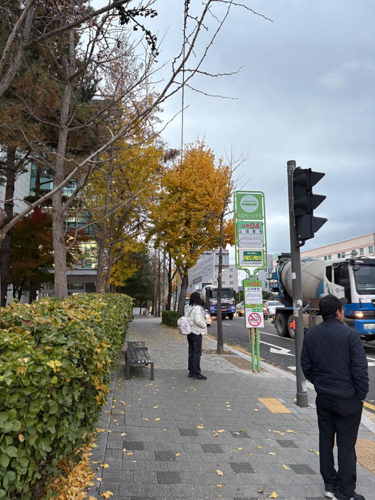 안암병원 버스정류장(2)