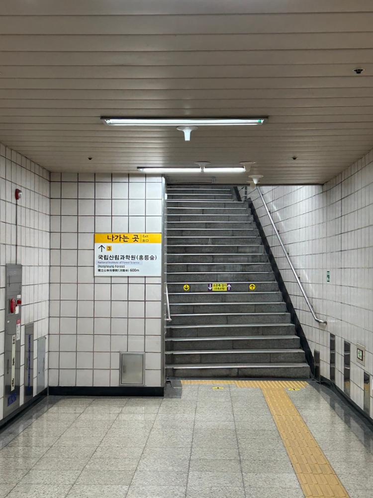 고려대역 3번 출구 나가는 곳