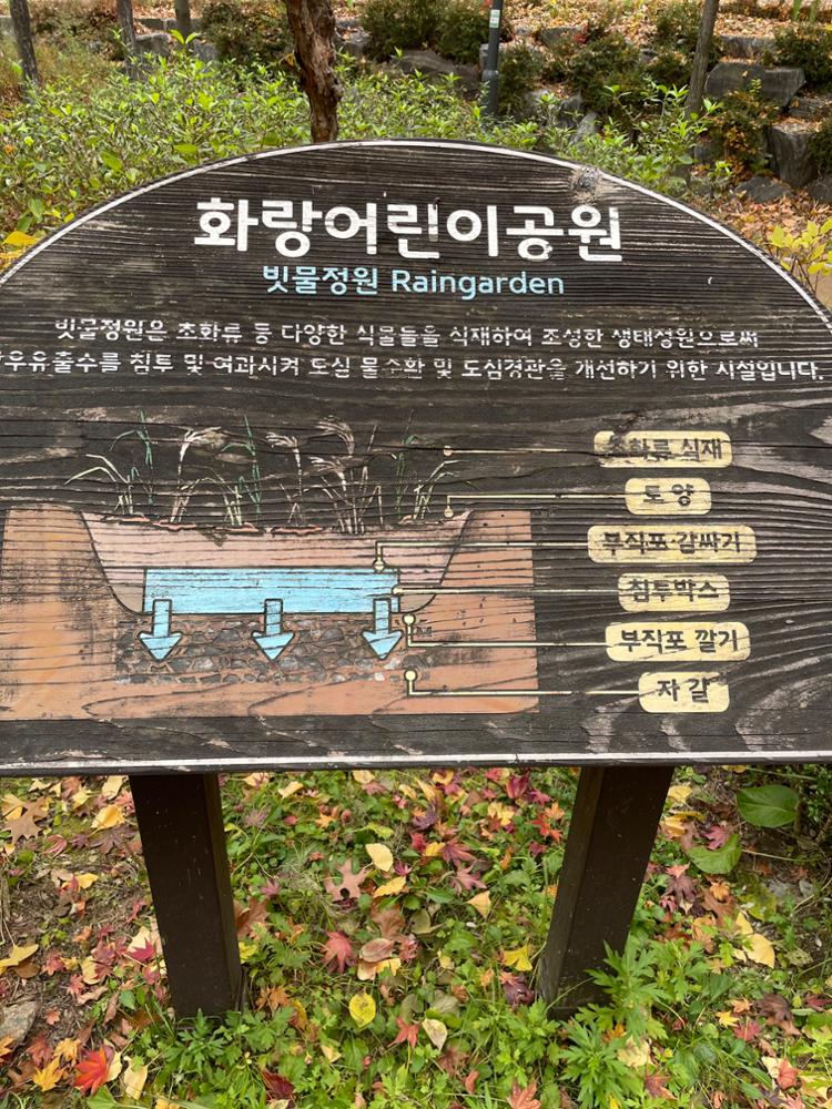 화랑어린이공원 빗물정원