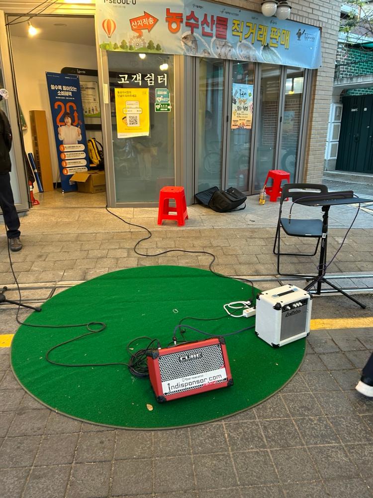 돌곶이시장 축제 버스킹존