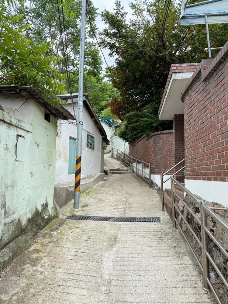 심우장 위쪽 골목모습