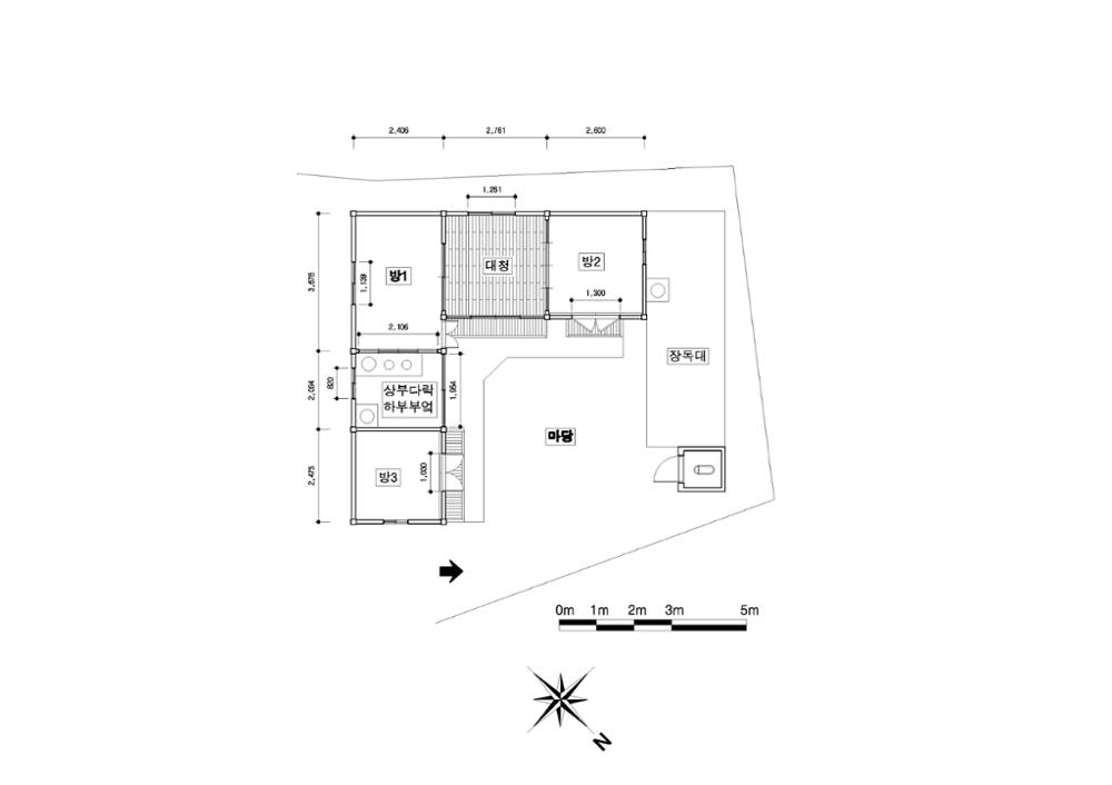 길음동 938-9 개조 전 평면도