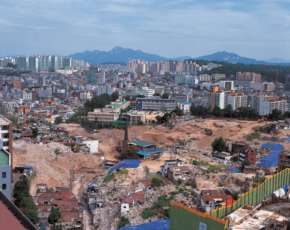 경동고등학교와 삼선동 일대