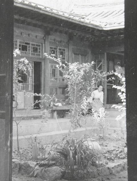 김향안, 성북동 자택, 1953