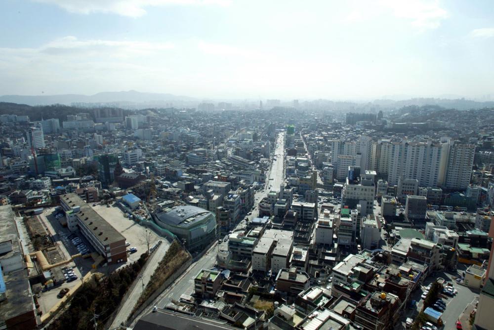 구청이 보이는 삼선, 동선, 안암, 보문 전경