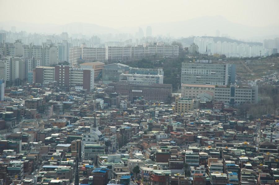 한성대학교 주변 삼선동 전경 (2010)