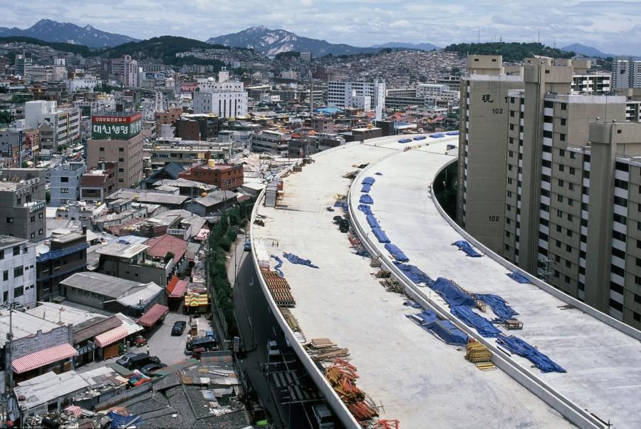 내부순환로와 길음동, 돈암동 일대