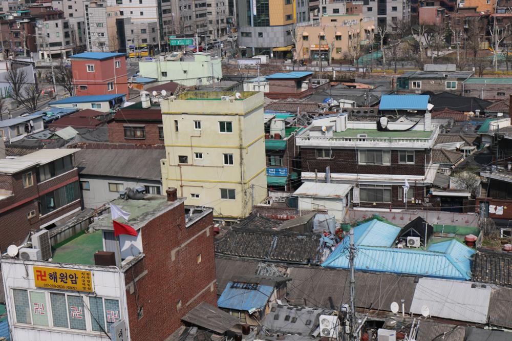 보문 제5구역 재개발 지역 전경(6)