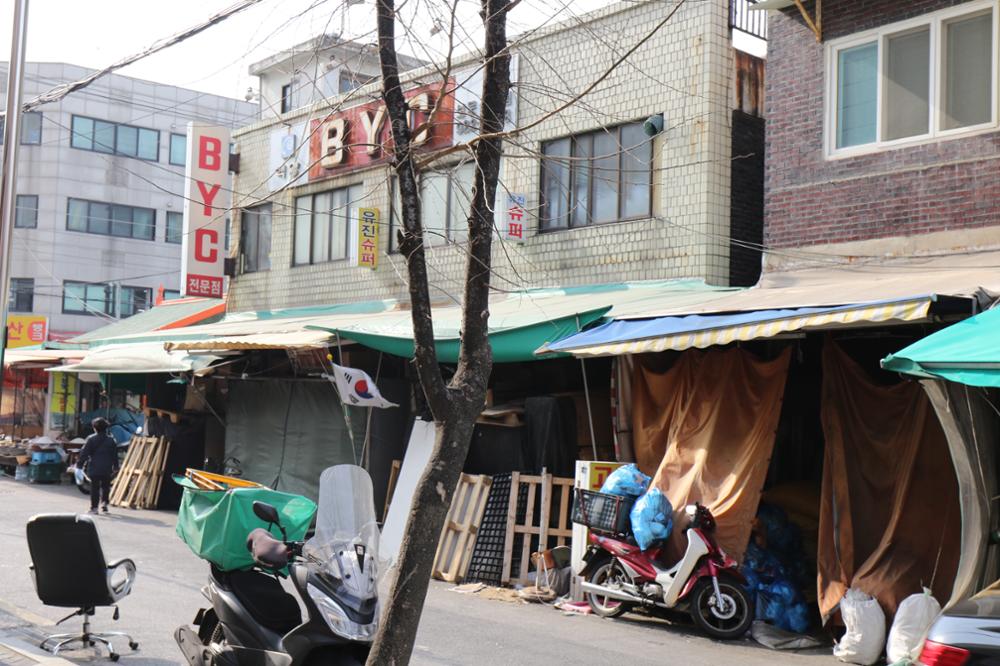 보문 제5구역 재개발 지역 보문로 안쪽길 상가(4)