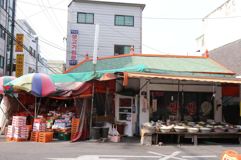 보문 제5구역 재개발 지역 보문로 안쪽길 상가(7)