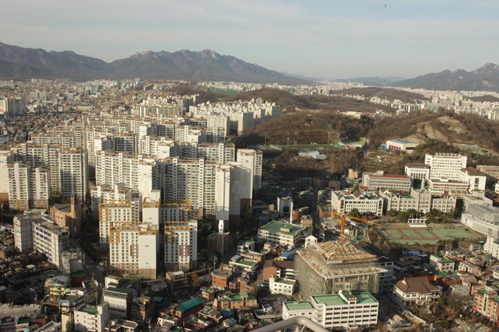 스타클래스 옥상에서 본 월곡동 일대(2)