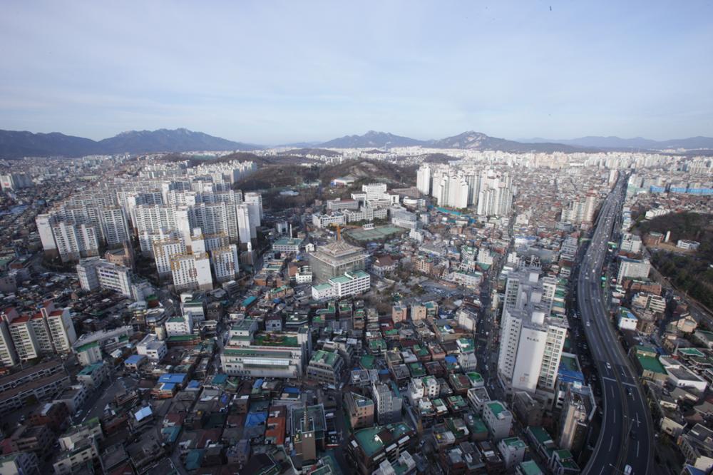 스타클래스 옥상에서 본 월곡동 일대(3)