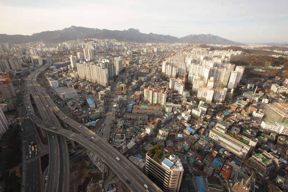 스타클래스 옥상에서 본 월곡동 일대(4)