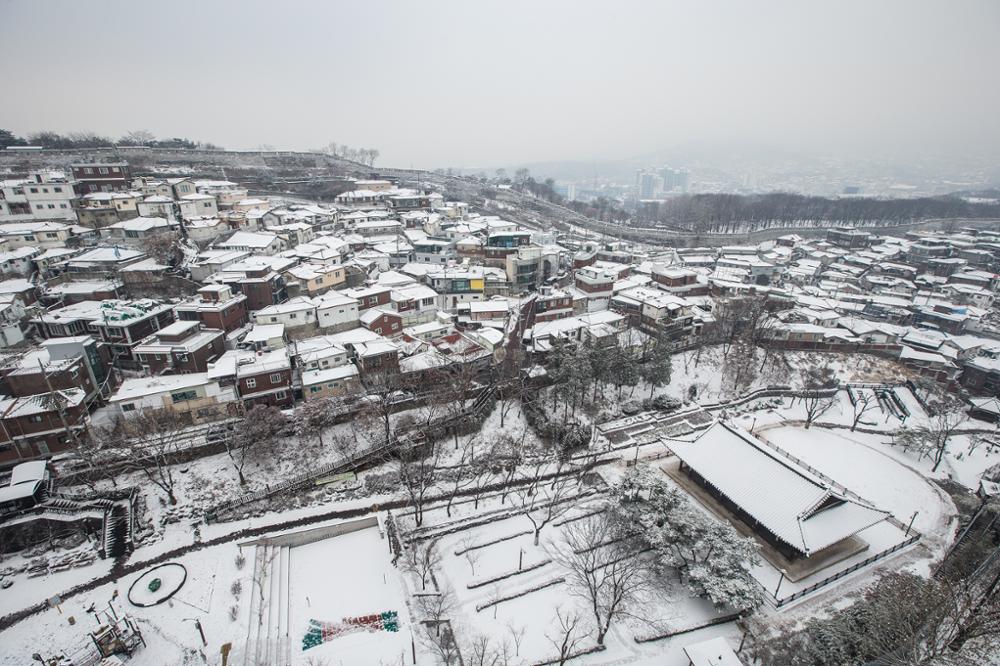 2018 성북구 디지털 사진 공모전 당선작_하얀 마을