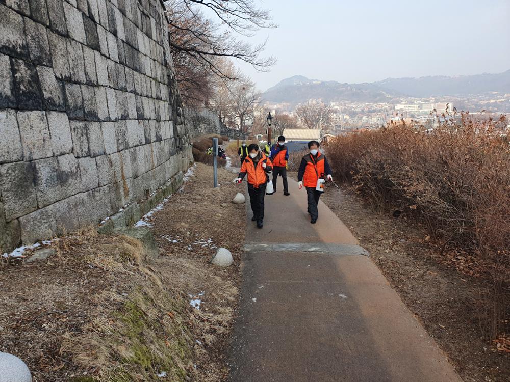 삼선동 일대 방역소독(2)