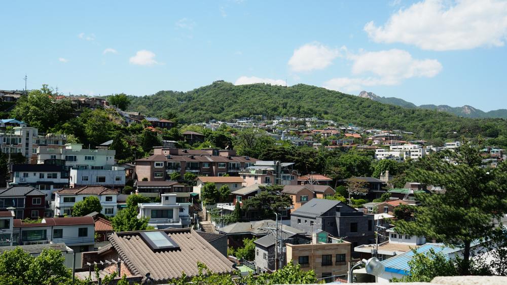 북정마을에서 바라 본 성북동 일대(2)