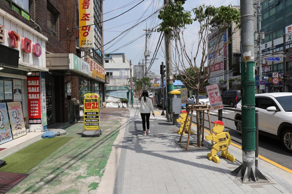 소리마을 삼양로 왼쪽 도로