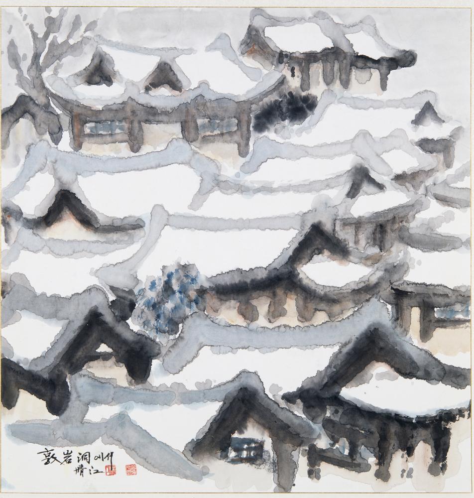 김영기, <돈암동에서>, 1978 