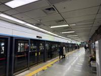 성신여대입구역 4호선 승강장 (한성대입구 방향)