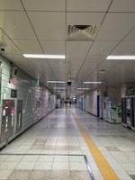 길음역 5, 6, 7, 8, 9,1 0번 출구 방면 개찰구 모습