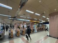 안암역 B2 대합실 개찰구