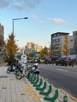 안암역 따릉이 거치대