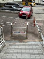 고려대학교 오토바이 차단선