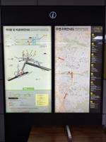 우이신설선 보문역 안내도