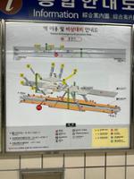 돌곶이역 이용 및 비상대피 안내도