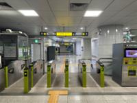 정릉역 개찰구 전경