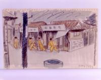 김성환, <6.25스케치 1950년 9월 27일 도망치는 북한군>, 1950